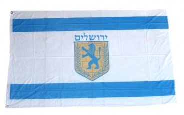 Flagge Fahne Israel - Jerusalem 90 x 150 cm