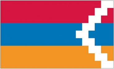 Flagge Fahne Republik Bergkarabach 90 x 150 cm