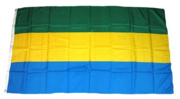 Flagge Fahne Gabun 90 x 150 cm