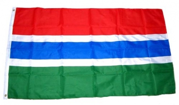 Flagge Fahne Gambia 90 x 150 cm