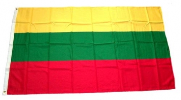 Flagge Fahne Litauen 90 x 150 cm