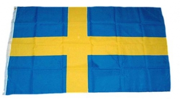 Flagge Fahne Schweden 90 x 150 cm