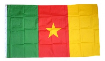 Flagge Fahne Kamerun 90 x 150 cm