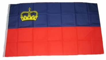 Flagge Fahne Liechtenstein 90 x 150 cm