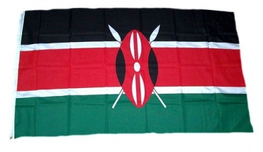 Flagge Fahne Kenia 90 x 150 cm