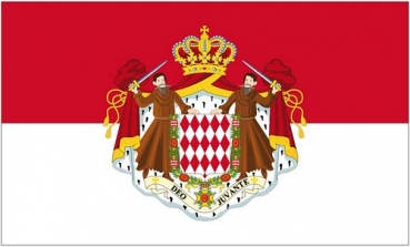 Flagge Fahne Monaco Wappen 90 x 150 cm