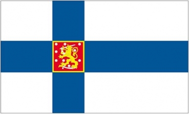 Flagge Fahne Finnland Staatsflagge 90 x 150 cm