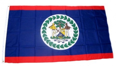 Flagge Fahne Belize 90 x 150 cm