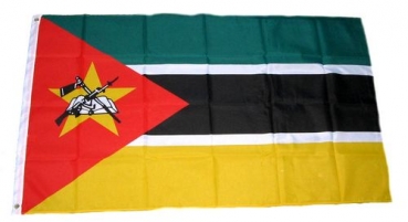 Flagge Fahne Mosambik 90 x 150 cm