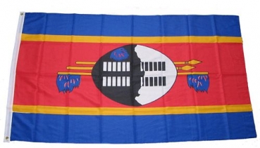 Flagge Fahne Swasiland 90 x 150 cm