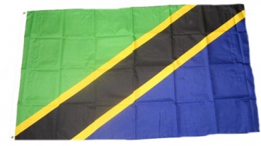 Flagge Fahne Tansania 90 x 150 cm