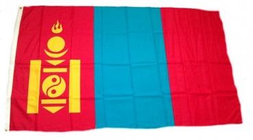 Flagge Fahne Mongolei 90 x 150 cm