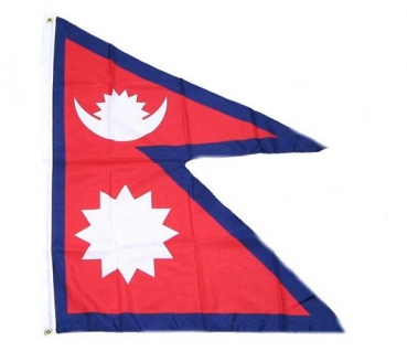 Flagge Fahne Nepal 90 x 150 cm