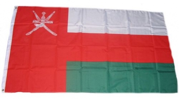 Flagge Fahne Oman 90 x 150 cm