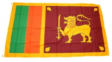 Flagge Fahne Sri Lanka 90 x 150 cm