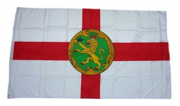 Flagge Fahne Alderney 90 x 150 cm