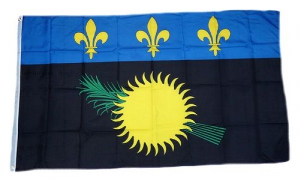 Flagge Fahne Guadeloupe 90 x 150 cm