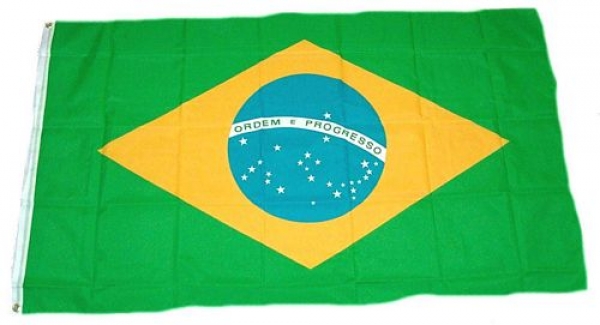 Flagge Fahne Brasilien 90 x 150 cm